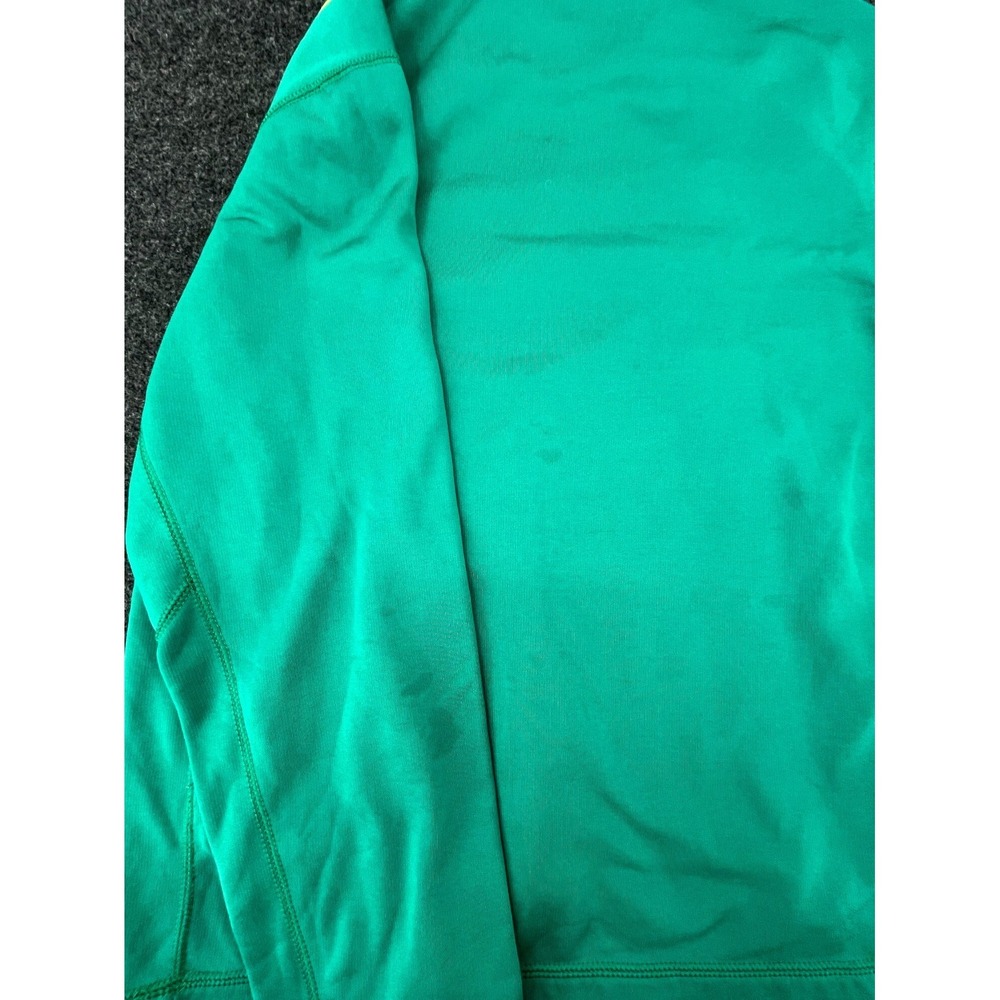 Nike Therma Fit Oversized Hoodie Mens Small Green Swoosh Logo Lined Athletic - Picture 10 of 12